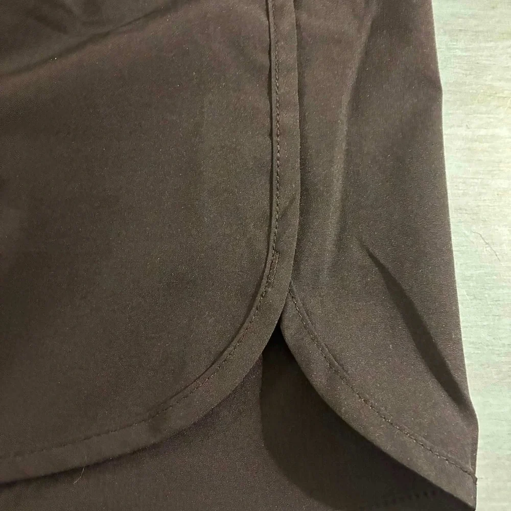 Victoria's Secret Running Shorts Womens L Black Activewear Athletic Athleisure